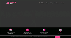 Desktop Screenshot of cookiebox.es